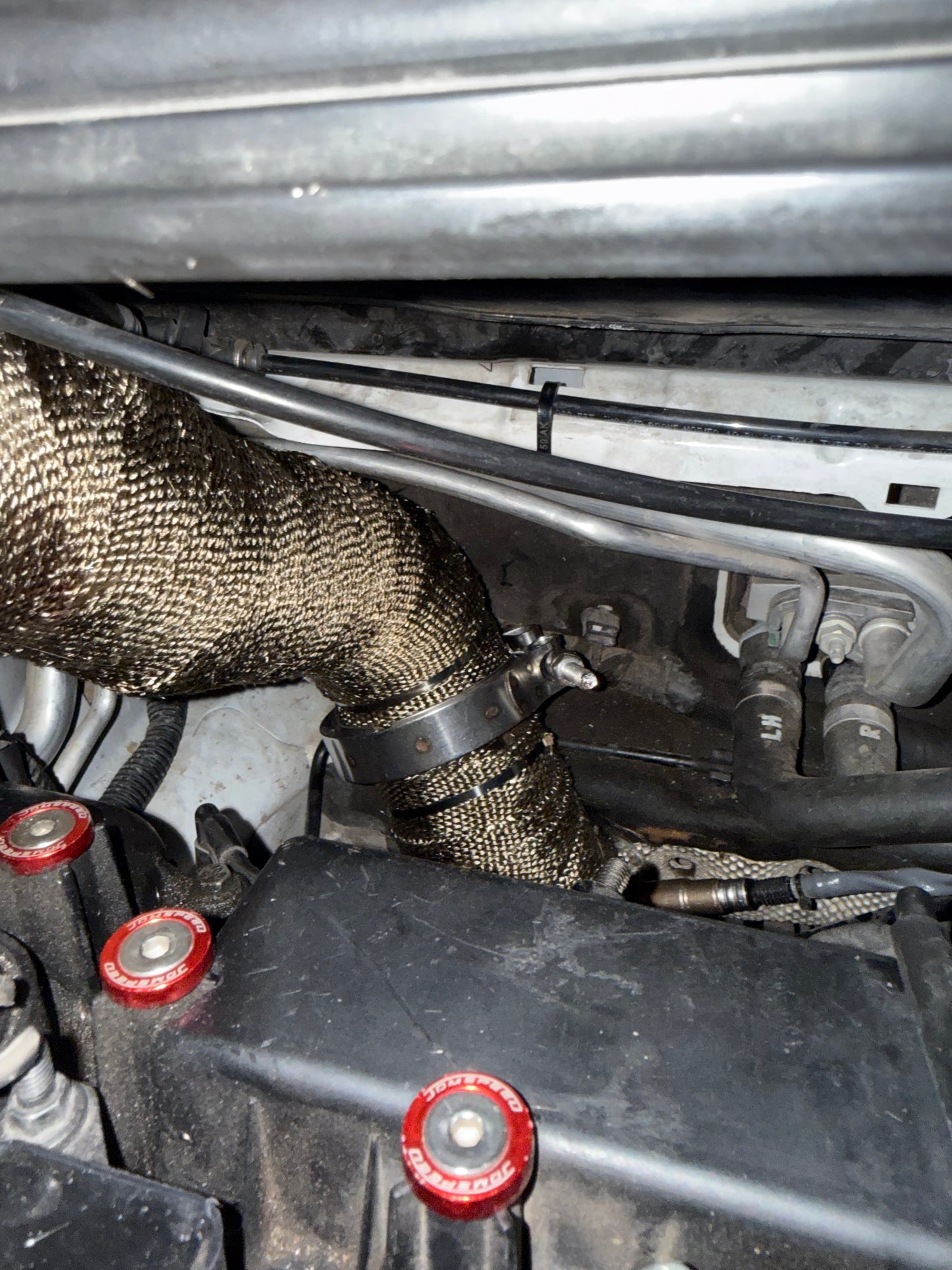 2013-2018 Focus ST Stock Turbo No Relocation Bolt On Hood Dump (read description)
