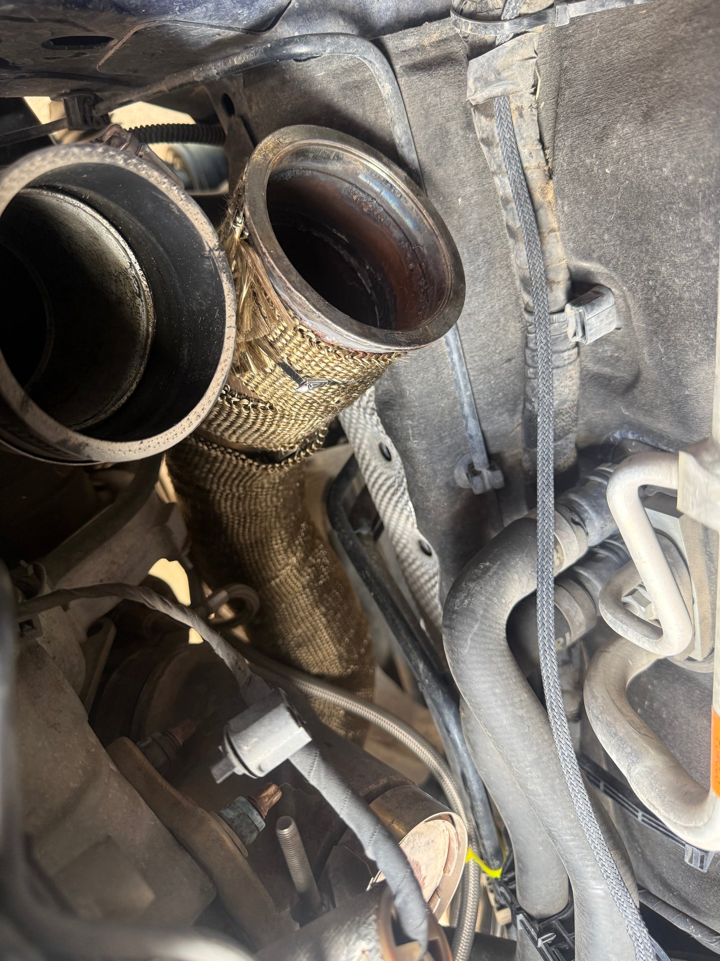 2013-2018 Focus ST Stock Turbo No Relocation Bolt On Hood Dump (read description)