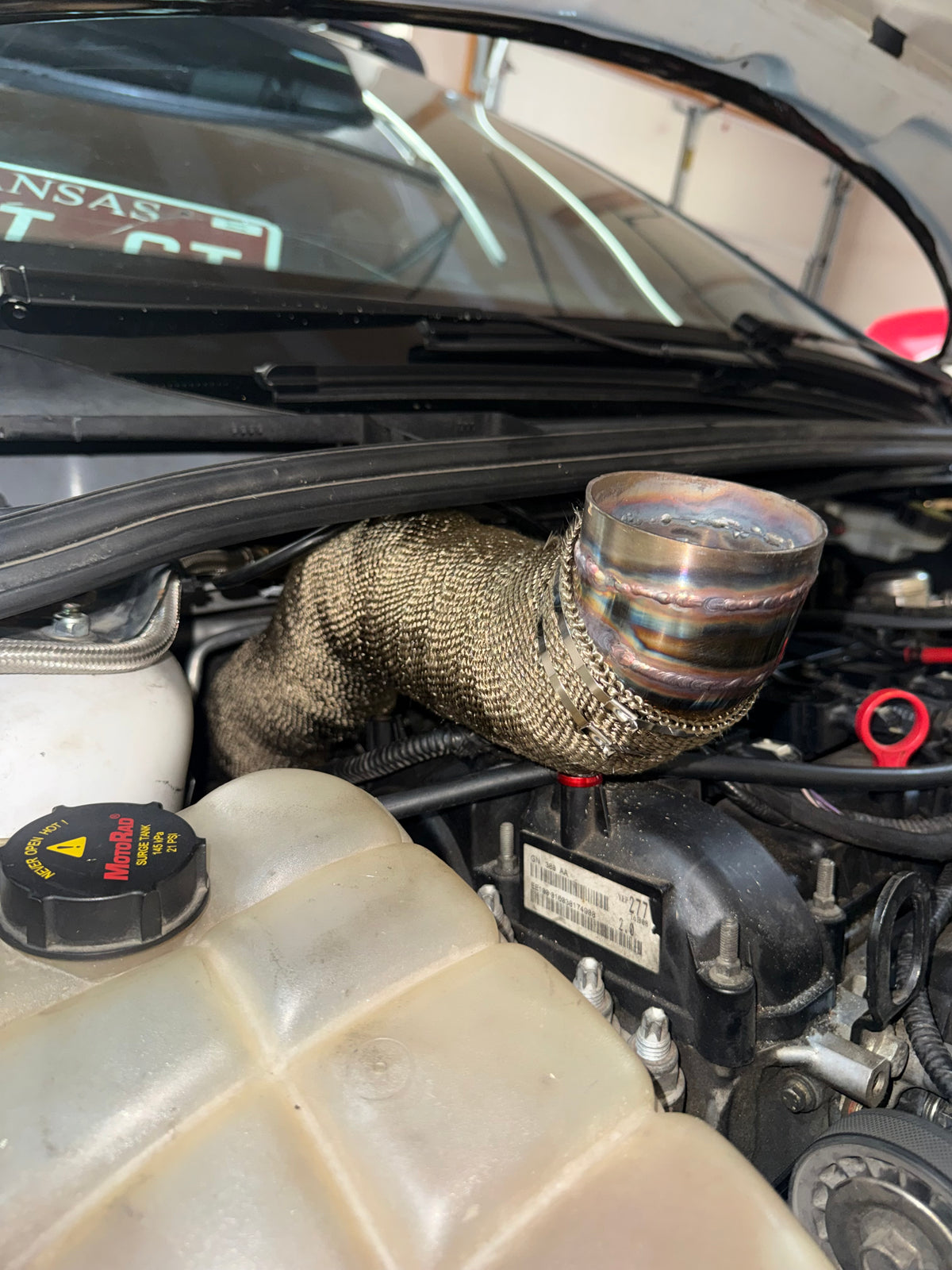 2013-2018 Focus ST Stock Turbo No Relocation Bolt On Hood Dump (read description)