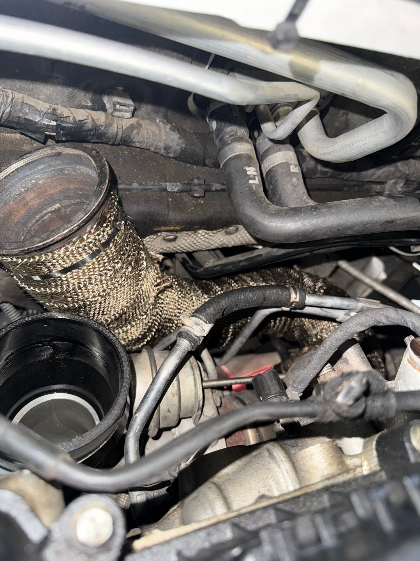 2013-2018 Focus ST Stock Turbo No Relocation Bolt On Hood Dump (read description)