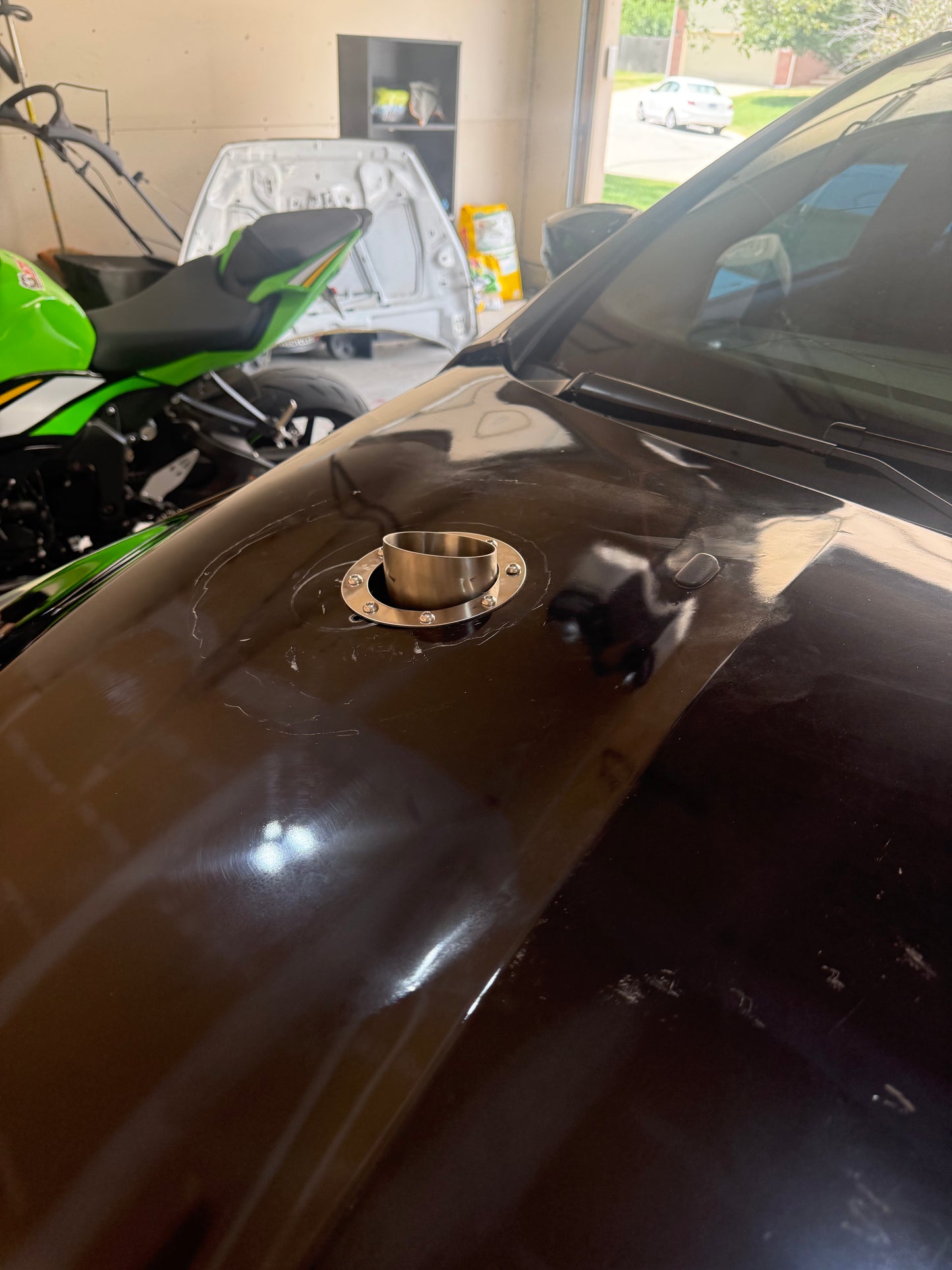 2013-2018 Focus ST Stock Turbo No Relocation Bolt On Hood Dump (read description)